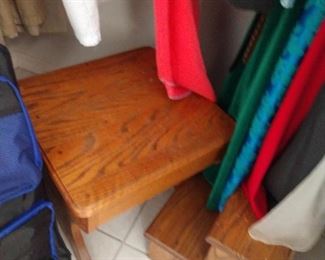 Child Desk & 2 step stool