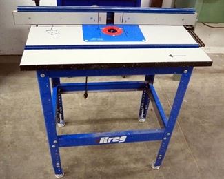 Kreg Adjustable Router Table With Porter Cable Router, Model # 6912, 36" x 37.5" x 25"