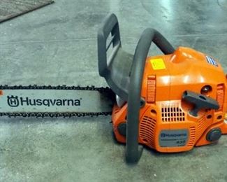 Husqvarna Gas Powered Chainsaw With 16" Bar, Model #435