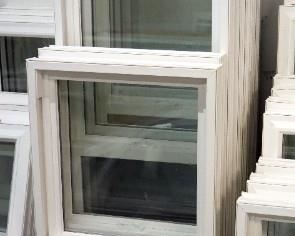 Single Hung Double Pane Replacement Windows, 66" x 20", Qty 3, 62" x 20", Qty 2, 58 x 20", Qty 2 , And 42" x 20", Qty 2