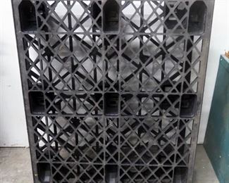 Poly Vinyl Pallets, Qty 2