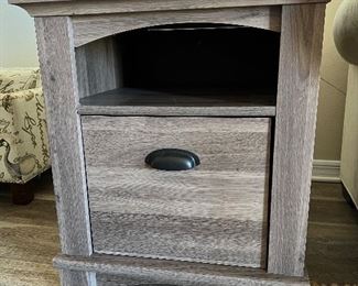 One of two lamp tables