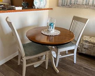 Breakfast table and chairs