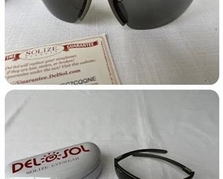 Del Sol Glasses and case
