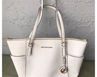 Michael Kors Optic White Purse/Tote