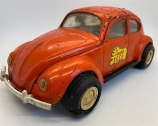 Vintage 1970 Tonka Toys Die Cast VW "Twinkle Toes" Beetle Car