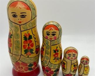 Vintage Russian Nesting Doll (Matryoshka) - Snow Maiden - Made in Russia