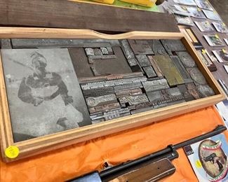 VINTAGE PRINTING BLOCKS