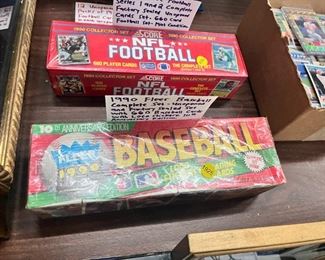 BASEBALL AND FOOTBALL CARDS