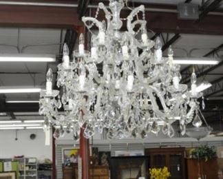 Crystal chandelier - large