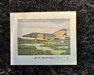 The only color Robert Conley aircraft print, signed.