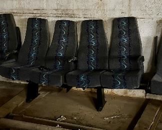 Five pairs of seats from bus / van.  Accepting bids during sale and will sell to highest bidder at end of sale.