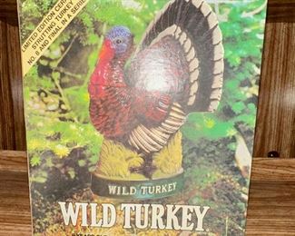 Wild Turkey whiskey decanter in original box.  Several available.