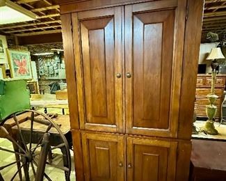 Armoire.  Accepting bids during sale.  If unsold, will sell to highest bidder at end of sale.