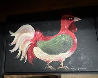 Works by local artist Cheryl W Morrison.  This is 1 of 4.