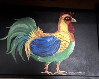 Works by local artist Cheryl W Morrison.  This is 2 of 4.