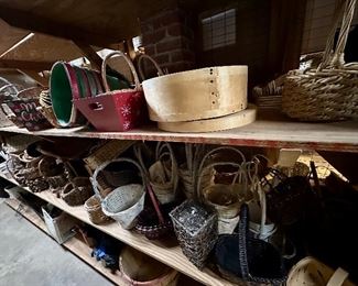 Lots of baskets.