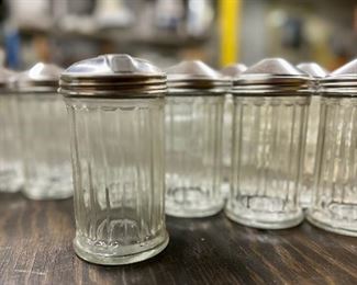 Vintage sugar dispensers.