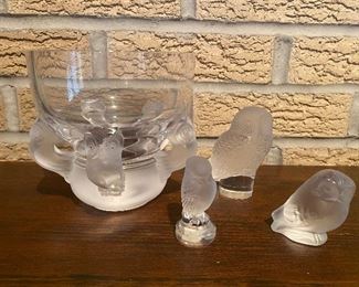 Lalique pieces