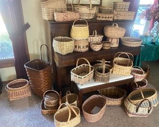 Handmade, one of a kind baskets!