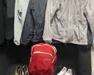 North Face Jackets Jansport Backpack Puma Shoes