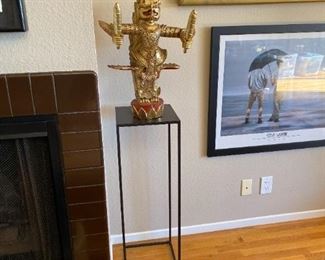 Thai Garuda Temple Guardian Statues 