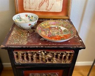 Chinese Rose Medallion Bowl 