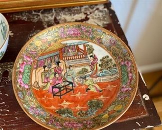 Rose Medallion Chinese Bowl  