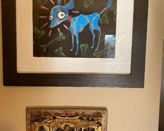 Tim Burton Blue Dog Frankenweenie 