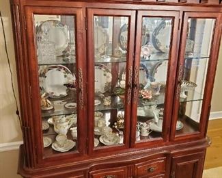 Modern Large China cabinet