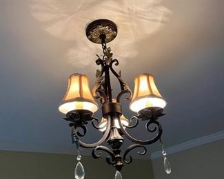 A Small Victorian Chandelier