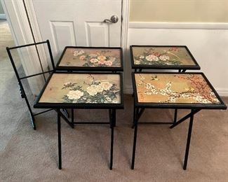 Asian Tray Table Set