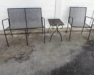 Metal Patio Set