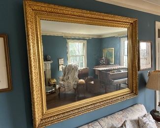 Extremely large mirror wood frame 