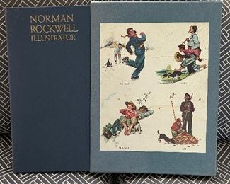 Norman Rockwell Illustrator - Watson- Guptill American Heritage-Slipcase 1971
