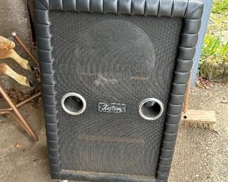 1960's Kustom 2x15 Cabinet NO SPEAKERS 