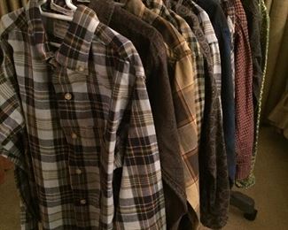 Boys’ shirts from the 1960’s.