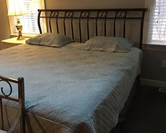 King Size Wrought Iron Bed