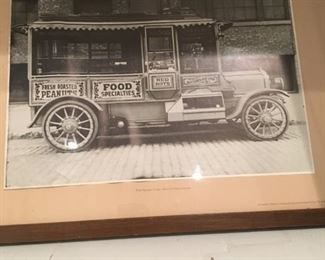 Vintage picture of a Ford Model T Food Truck 