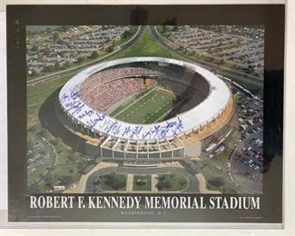 Offers Welcome! 26 Signed Autographs Washington Redskins Dallas Cowboys R.F.K. Stadium 1990s 36.5”x24.5” Two Sided Poster For inquiries about the listing or if you are selling your gold or silver, please text or call 7032689529 or visit the Tysons Jewelry Store at 8373 Leesburg Pike #12, Vienna Virginia 22182