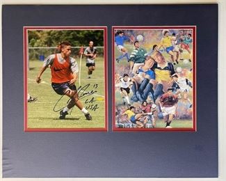 Offers Welcome! 90s Signed Soccer Autograph Micarelli 1995 Soccer Dreamers Illustration 20”x16” For inquiries about the listing or if you are selling your gold or silver, please text or call 7032689529 or visit the Tysons Jewelry Store at 8373 Leesburg Pike #12, Vienna Virginia 22182