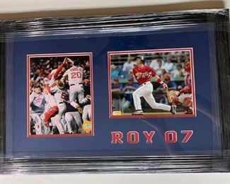 Offers Welcome! Dustin Pedroia Signed Autograph Two Piece Red Sox Framed Collection World Series 07 29”x19” For inquiries about the listing or if you are selling your gold or silver, please text or call 7032689529 or visit the Tysons Jewelry Store at 8373 Leesburg Pike #12, Vienna Virginia 22182