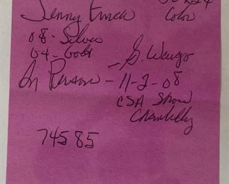 Offers Welcome! Jennie Finch Signed Softball Poster Autograph Ticket Olympics 08 Silver 04 Gold 11208 26.5”x18.5” For inquiries about the listing or if you are selling your gold or silver, please text or call 7032689529 or visit the Tysons Jewelry Store at 8373 Leesburg Pike #12, Vienna Virginia 22182