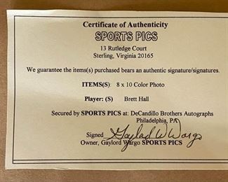 Offers Welcome! Signed & Framed Autograph Brett Hull Hockey Saint Louis Blues #16 With Certificate of Authenticity 12”x15” For inquiries about the listing or if you are selling your gold or silver, please text or call 7032689529 or visit the Tysons Jewelry Store at 8373 Leesburg Pike #12, Vienna Virginia 22182