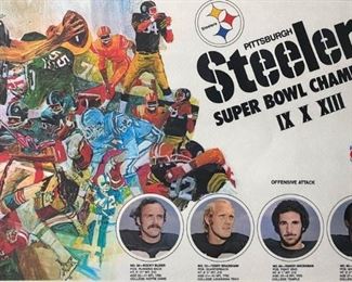 Offers Welcome! Signed John Stallworth Autograph Pittsburgh Steelers Super Bowl Champions IX X XIII Poster 28”x22” For inquiries about the listing or if you are selling your gold or silver, please text or call 7032689529 or visit the Tysons Jewelry Store at 8373 Leesburg Pike #12, Vienna Virginia 22182