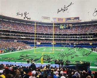 Offers Welcome! Total 9 Signed 1993 Pittsburgh Steelers at The 3 Rivers Stadium Team Poster Andy Russell #34 More 30”x20” For inquiries about the listing or if you are selling your gold or silver, please text or call 7032689529 or visit the Tysons Jewelry Store at 8373 Leesburg Pike #12, Vienna Virginia 22182