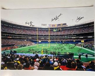 Offers Welcome! Total 9 Signed 1993 Pittsburgh Steelers at The 3 Rivers Stadium Team Poster Andy Russell #34 More 30”x20” For inquiries about the listing or if you are selling your gold or silver, please text or call 7032689529 or visit the Tysons Jewelry Store at 8373 Leesburg Pike #12, Vienna Virginia 22182