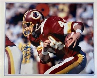 Offers Welcome! Two-Sided Signed Autograph Poster Redskins John Riggins 20”x16.5” For inquiries about the listing or if you are selling your gold or silver, please text or call 7032689529 or visit the Tysons Jewelry Store at 8373 Leesburg Pike #12, Vienna Virginia 22182