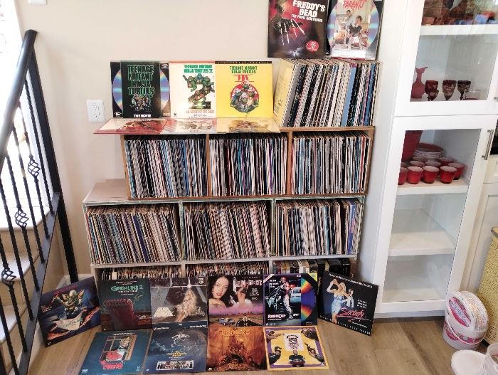 Huge LaserDisk collection, we prefer selling it as a lot.