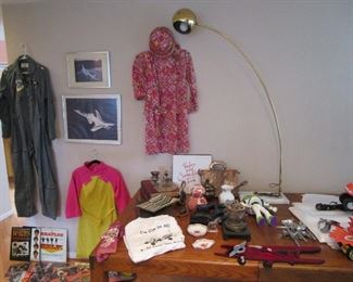 Military flight suit, Pucci Stewardess 1966 Braniff outfit complete with tights, dress, hat and belt PERFECT